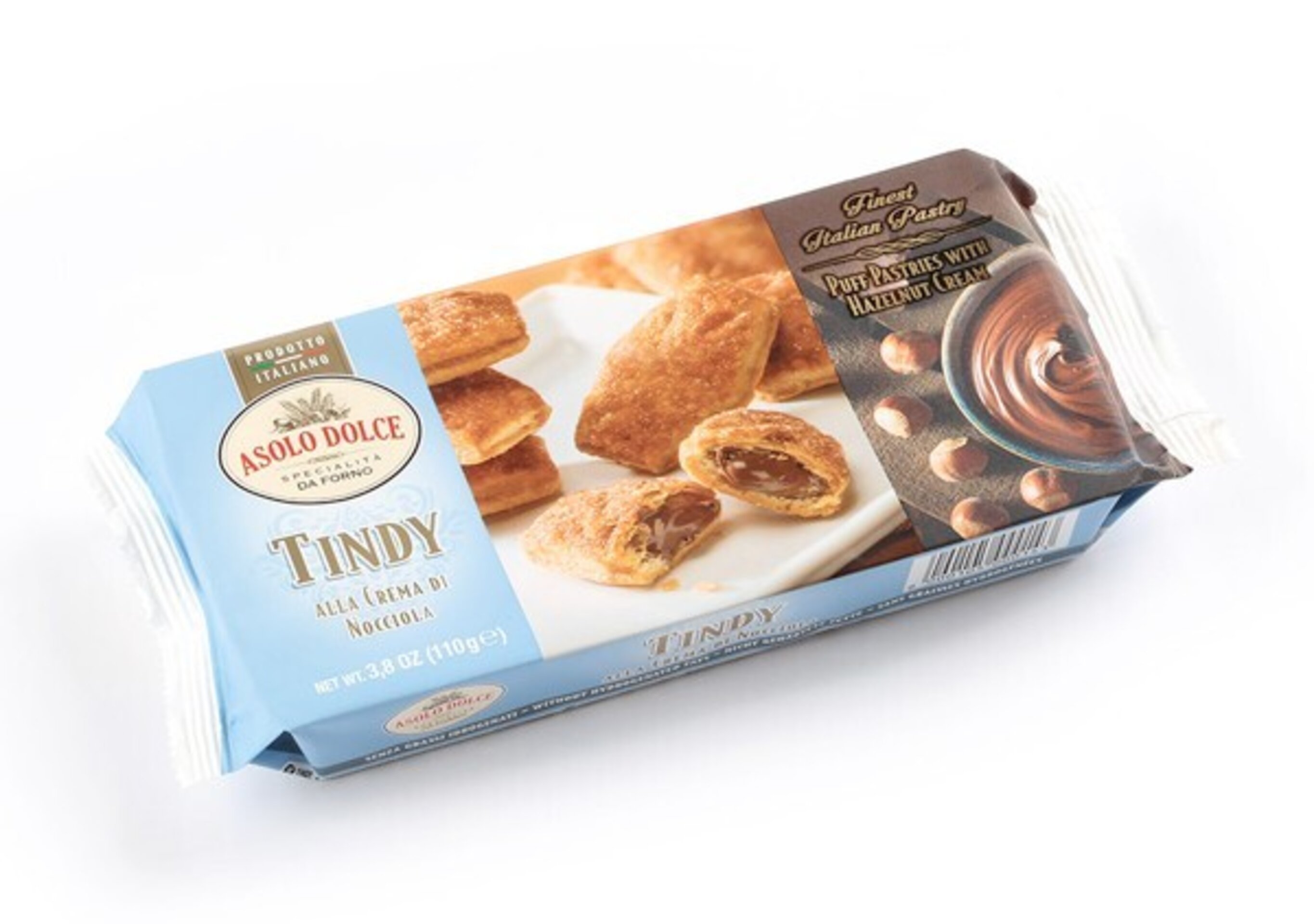 BOCADITOS DE HOJALDRES RELLENOS TINDY 110gr. - 2