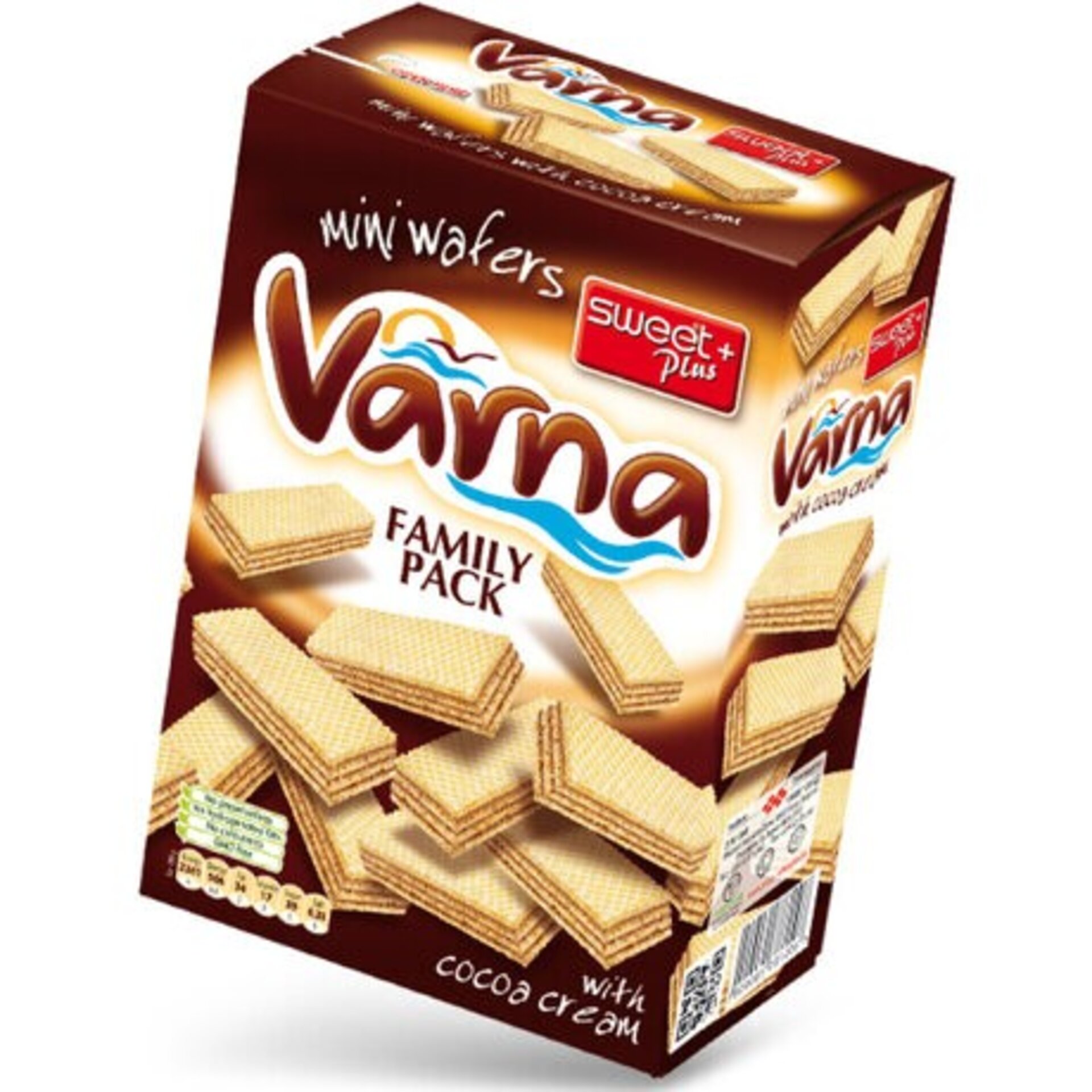MINI BARQUILLOS CLÁSICOS RELLENAS DE CREMAS VARNA 260gr. - 2