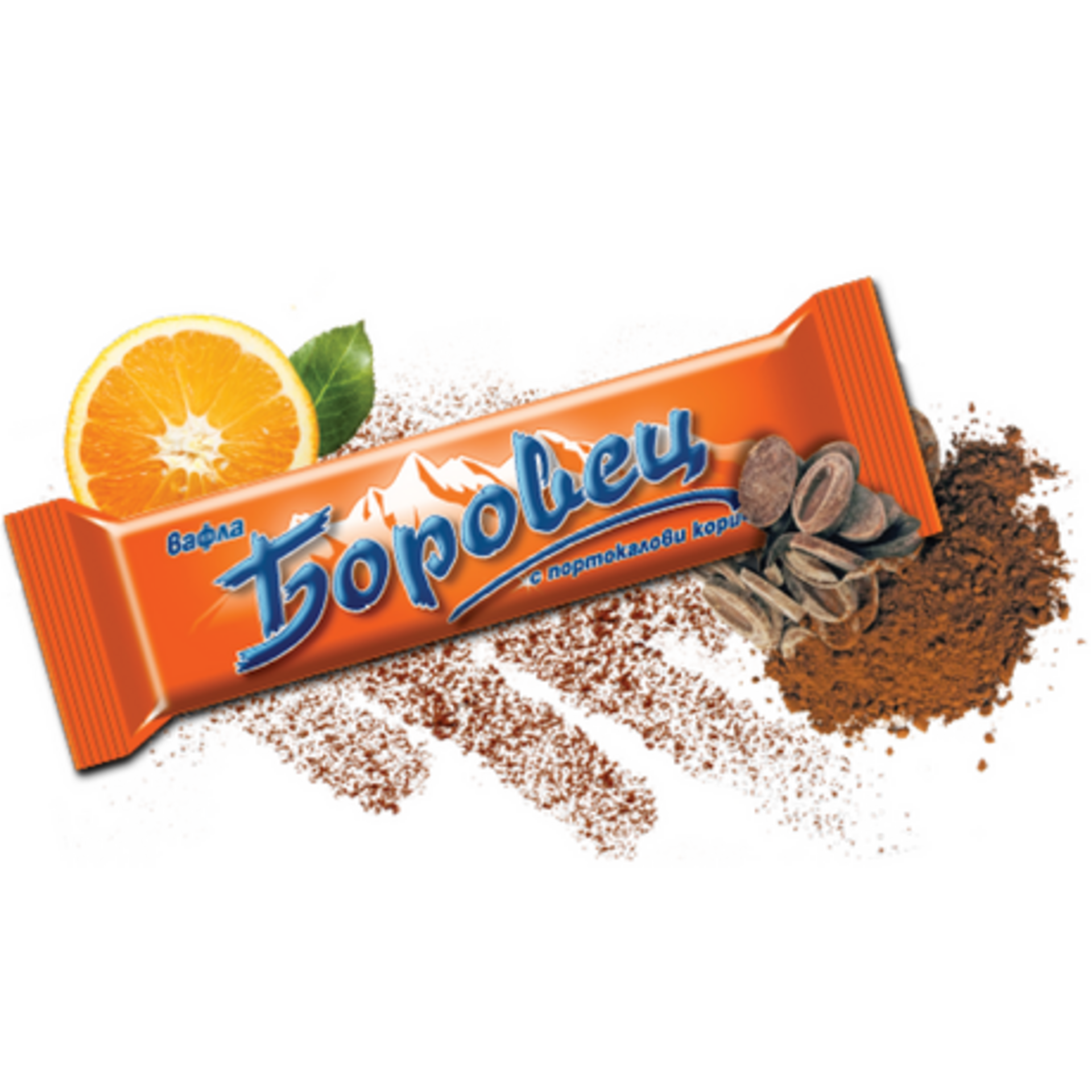 BARRITAS DE BARQUILLOS GLASEADAS BOROVETS 55 gr. - 2