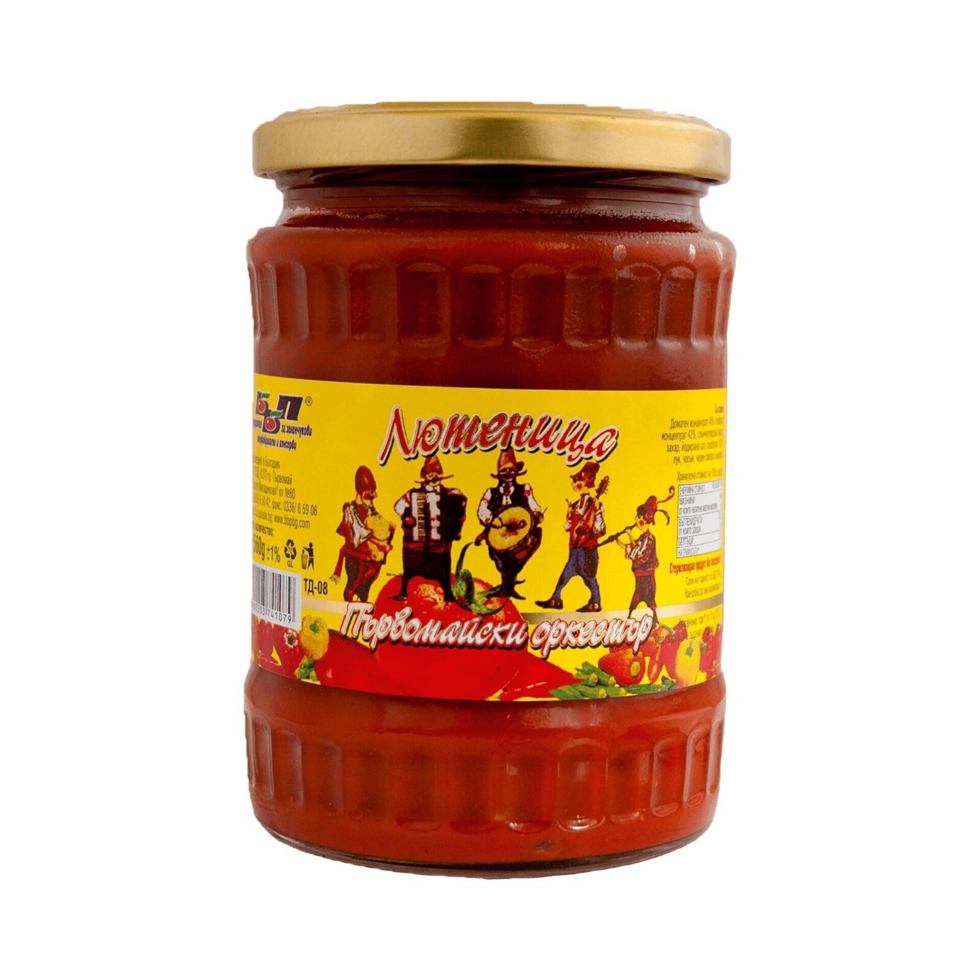 SALSA DE TOMATE/LYUTENITSA TRADICIONAL 314/560gr. - 2